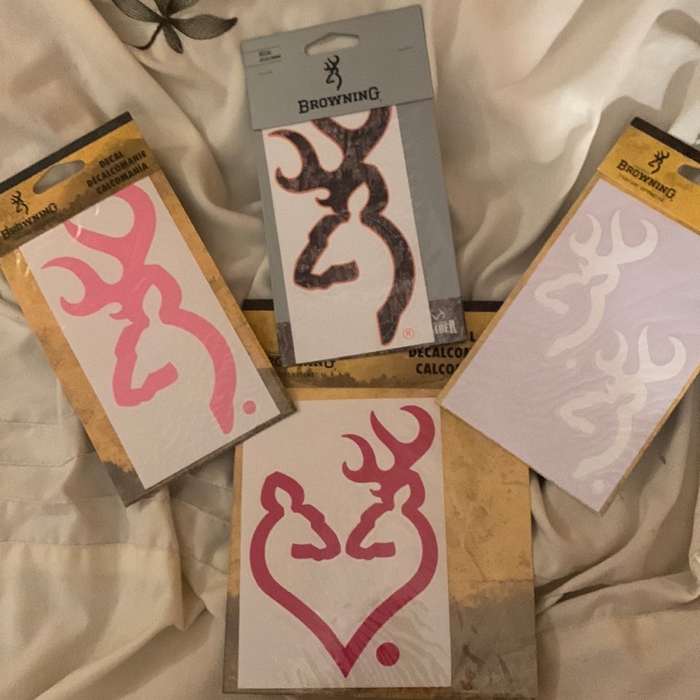 NWT Mix of 5 Browning Signature Automotive Decals​